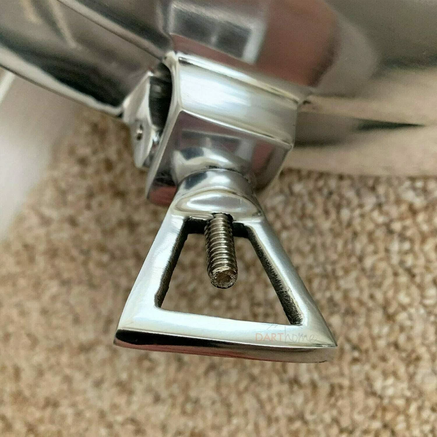 Darthome Limited Chrome Studded Porthole Wall Mirror 4 Darthome Limited Chrome Studded Porthole Wall Mirror - Image 2