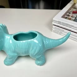Darthome Limited Blue Ceramic Triceratops Succulent Planter 15 Darthome Limited Blue Ceramic Triceratops Succulent Planter -Décor Dreams Shop 10 05fb0ed2 c124 43e6 9645 9d7564fc3b00
