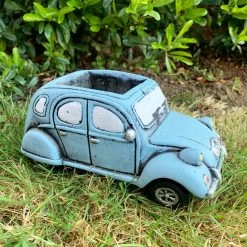 Darthome Limited Light Blue French Car Cement Planter
