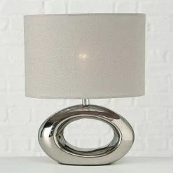 Darthome Limited Chrome Oval Table Lamp