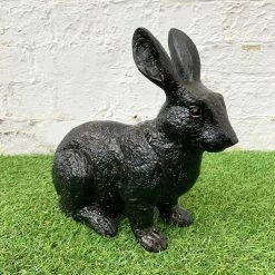 Darthome Limited Bronze Effect Resin Sitting Hare Outdoor Garden Statues -Décor Dreams Shop 12 fdaf24de c75e 4c1e 87c5 d1df145ee750
