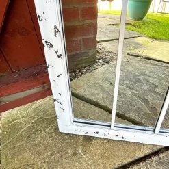 Darthome Limited Distressed White Arched Garden Mirror -Décor Dreams Shop 154