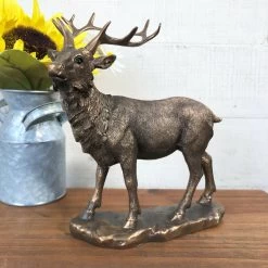 Darthome Limited Bronze Stag Ornament 20cm