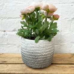 Darthome Limited Cement Two Tone Grey Planter