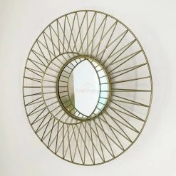 Darthome Limited Gold Wire Metal Caged Wall Mirror -Décor Dreams Shop 1 2b787e90 f93b 4ee7 b5de 75aa7ea80920