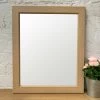Darthome Limited Rectangular Light Wood Wall Mirror
