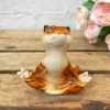 Darthome Limited Ceramic Sitting Yoga Ginger Cat Novelty Sculpture -Décor Dreams Shop 1 86b160a5 7df0 4c7e 840a 32a4b90a6870