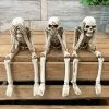 Darthome Limited Shelf Sitting Three Wise Skeleton Ornaments