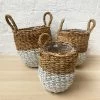Darthome Limited Set Of 3 Two Tone Lined Seagrass Planters 1 Darthome Limited Set Of 3 Two Tone Lined Seagrass Planters -Décor Dreams Shop 1 8f388743 44c7 494f 8980 bd151bf96b11