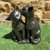 Darthome Limited Black Preening Cats Garden Ornament -Décor Dreams Shop 1 bc0f5fbc bbd0 44b4 8578 ffce7b06e7f0