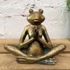 Darthome Limited Gold Yoga Frog Ornament 15cm -Décor Dreams Shop 1 c3d92142 93e2 46f8 83b9 c87ce3697a3c