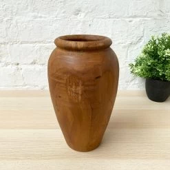 Darthome Limited Teak Root Vase 24cm