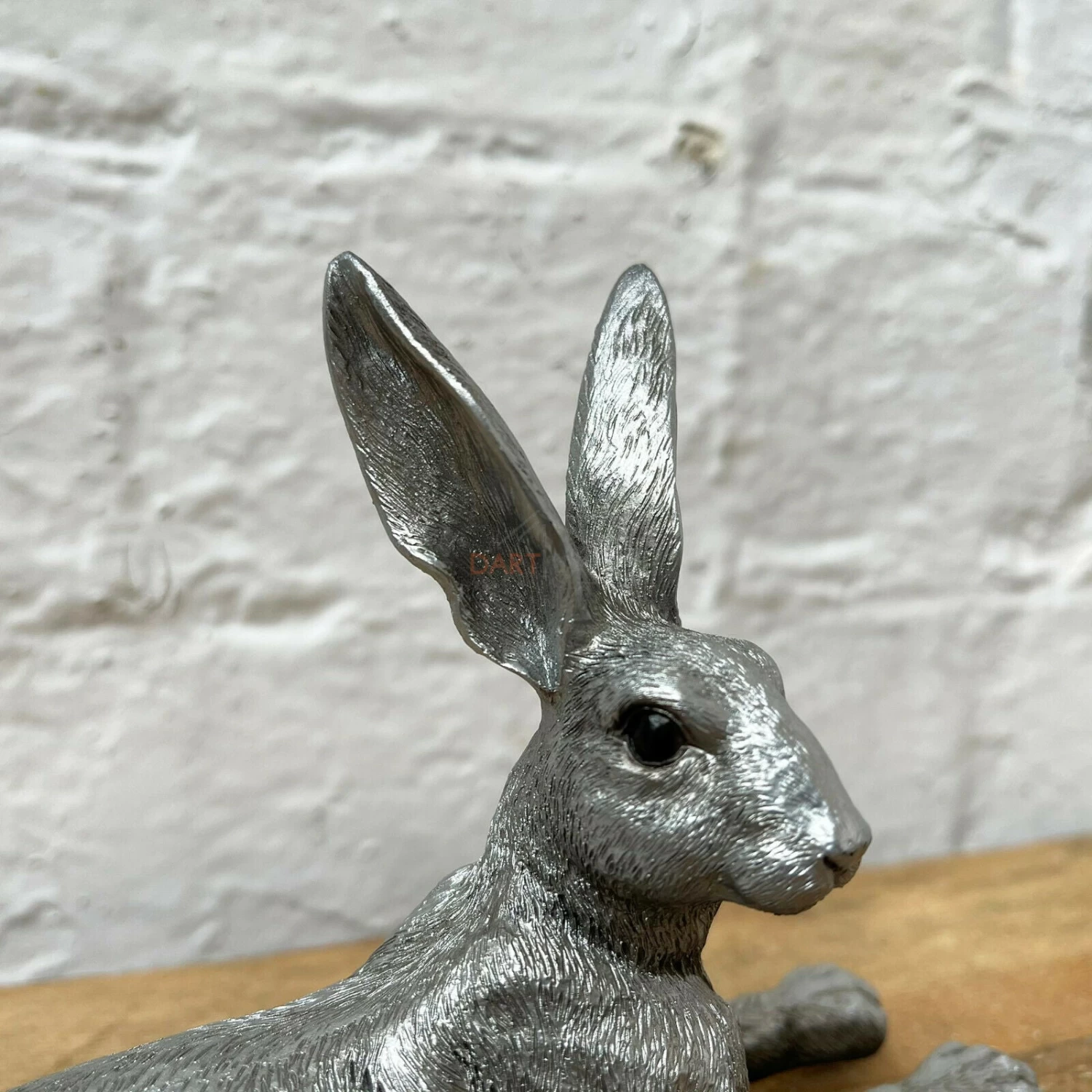 Darthome Limited Lying Silver Hare Ornament 4 Darthome Limited Lying Silver Hare Ornament - Image 2