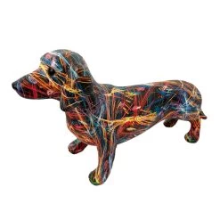 Darthome Limited Colourful Sausage Dog Ornament -Décor Dreams Shop 25 dca46e07 5b4b 4114 a416 5e9426267241