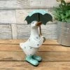 Darthome Limited Aqua Blue Polka Dot Duck With Umbrella -Décor Dreams Shop 2 80929516 2b88 439d a55b ef4736c81583
