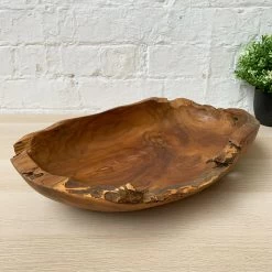 Darthome Limited Teak Root Long Bowl 45cm -Décor Dreams Shop 2 ffd14e7e 17dd 45a3 8cd0 8164e372b69e