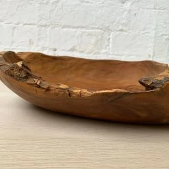Darthome Limited Teak Root Long Bowl 45cm -Décor Dreams Shop 35 fec3975a 17f7 4eae 9a27 d6f8191229c1
