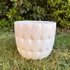 Darthome Limited Ceramic White Geometric Planter 13cm -Décor Dreams Shop 38 03332c35 219d 48cc b395 04f7a5668893
