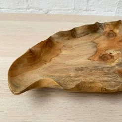 Darthome Limited Teak Root Wood Flat Leaf Shaped Bowl 39cm -Décor Dreams Shop 49 bfa31e62 114f 4d2b 863b 51b35be88fc9