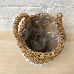 Darthome Limited Set Of 3 Two Tone Lined Seagrass Planters -Décor Dreams Shop 4 b1522a7b 092f 4964 a22a fd870b561b68