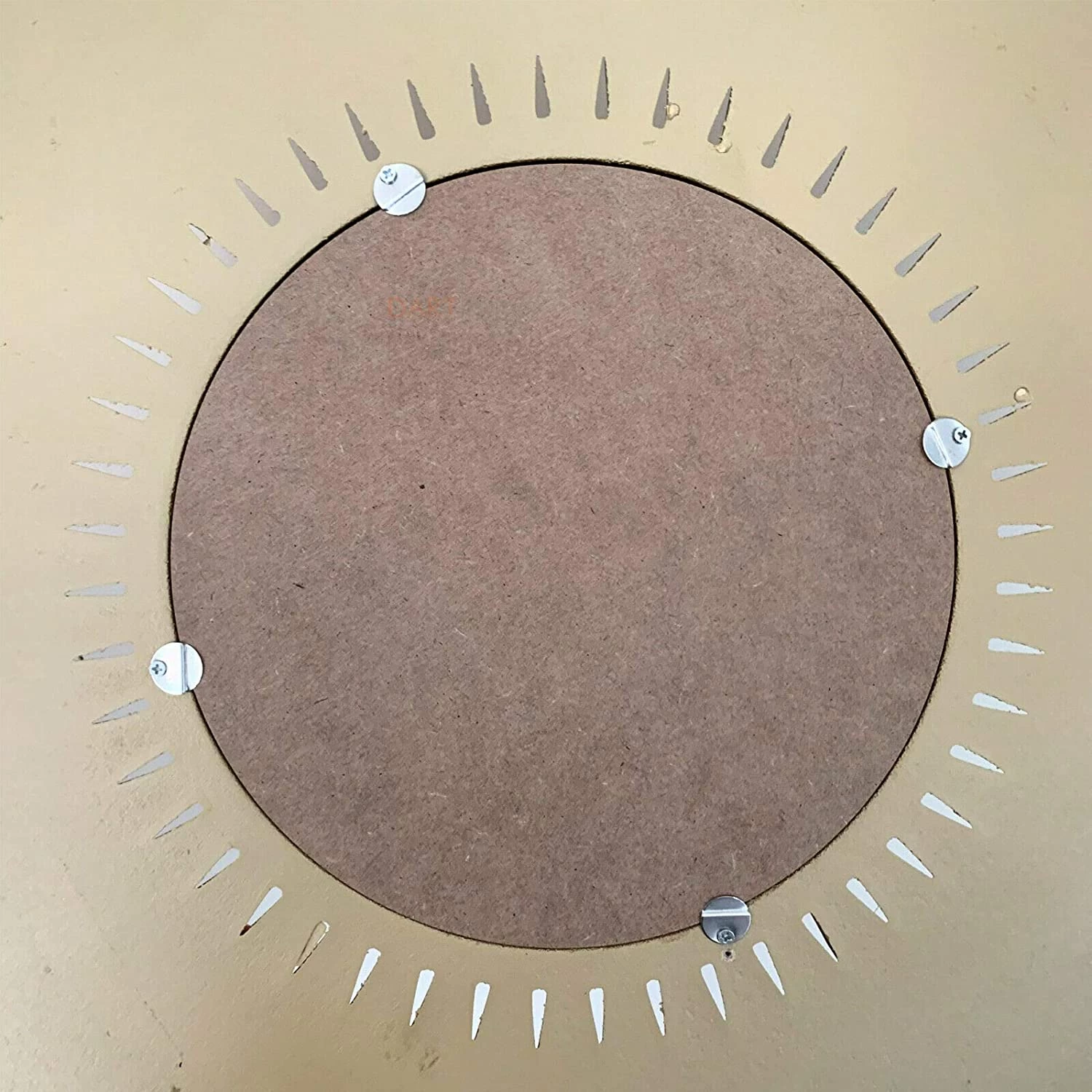 Darthome Limited Large Gold Feather Wall Mirror 50cm 6 Darthome Limited Large Gold Feather Wall Mirror 50cm - Image 4