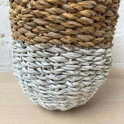 Darthome Limited Set Of 3 Two Tone Lined Seagrass Planters -Décor Dreams Shop 5 88e92926 4ebf 4902 953c ca88da4768e8