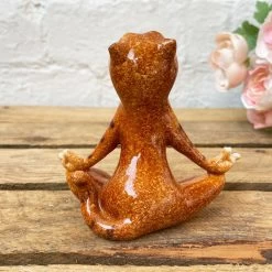 Darthome Limited Ceramic Sitting Yoga Ginger Cat Novelty Sculpture -Décor Dreams Shop 62 3443a723 205d 4c39 ac76 8d2350194fe6