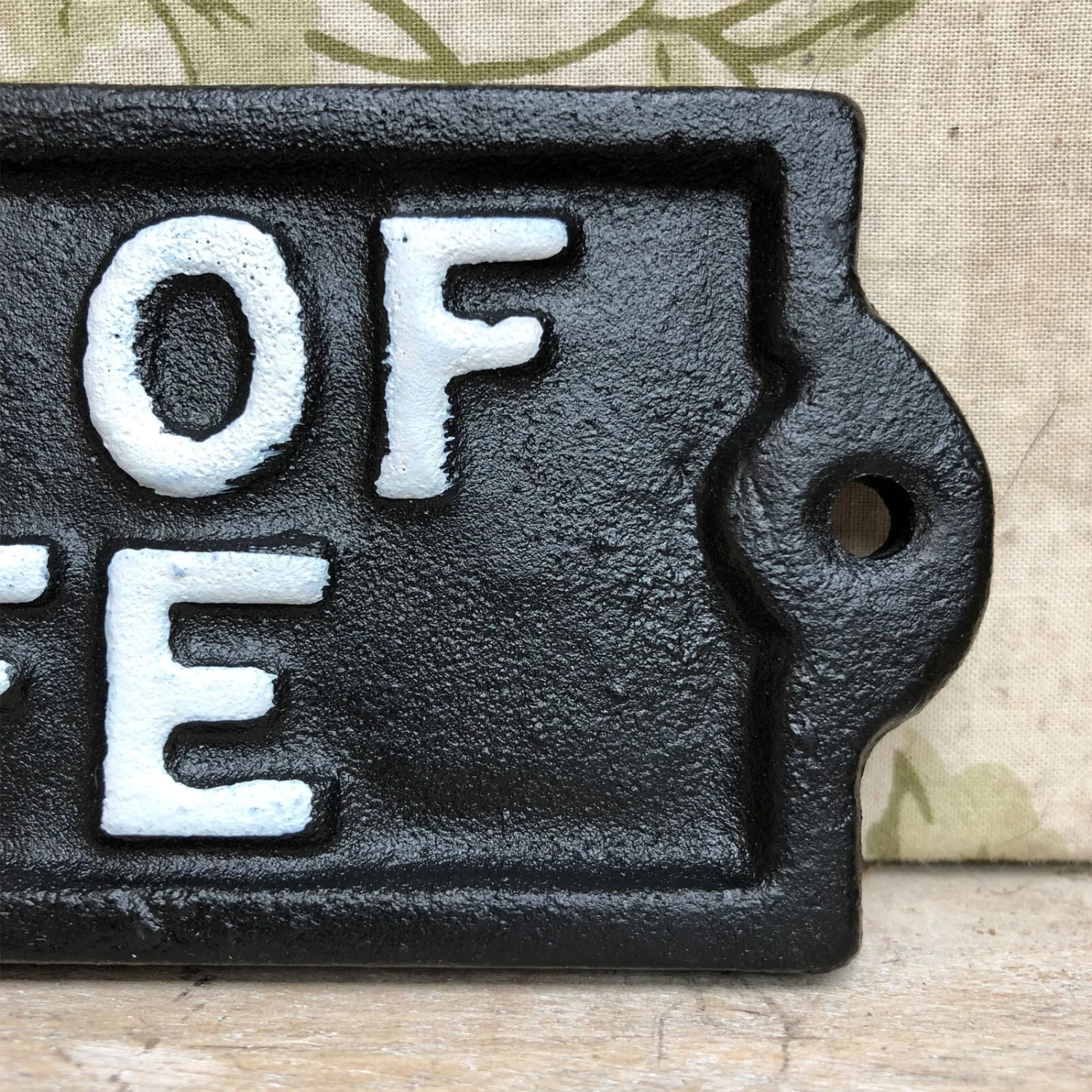 Darthome Limited Black Beware Of The Wife Cast Iron Sign 4 Darthome Limited Black Beware Of The Wife Cast Iron Sign - Image 3