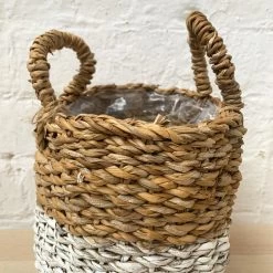 Darthome Limited Set Of 3 Two Tone Lined Seagrass Planters -Décor Dreams Shop 6 5b2b69b8 b3aa 402a b6c8 faf6ac2f19e7