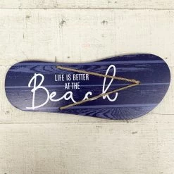 Nautical Seashore Beach Flip Flop Bathroom Wall Plaque 30cm -Décor Dreams Shop 6 752b12ac c04f 4644 840f 1e202670159e