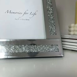 Darthome Limited 5x7" Crushed Diamond Photo Frame -Décor Dreams Shop 73