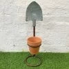 Darthome Limited Terracotta Pot With Spade Stand