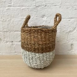 Darthome Limited Set Of 3 Two Tone Lined Seagrass Planters -Décor Dreams Shop 7 d63ffdd5 a993 46b2 92e2 73239ba5847d