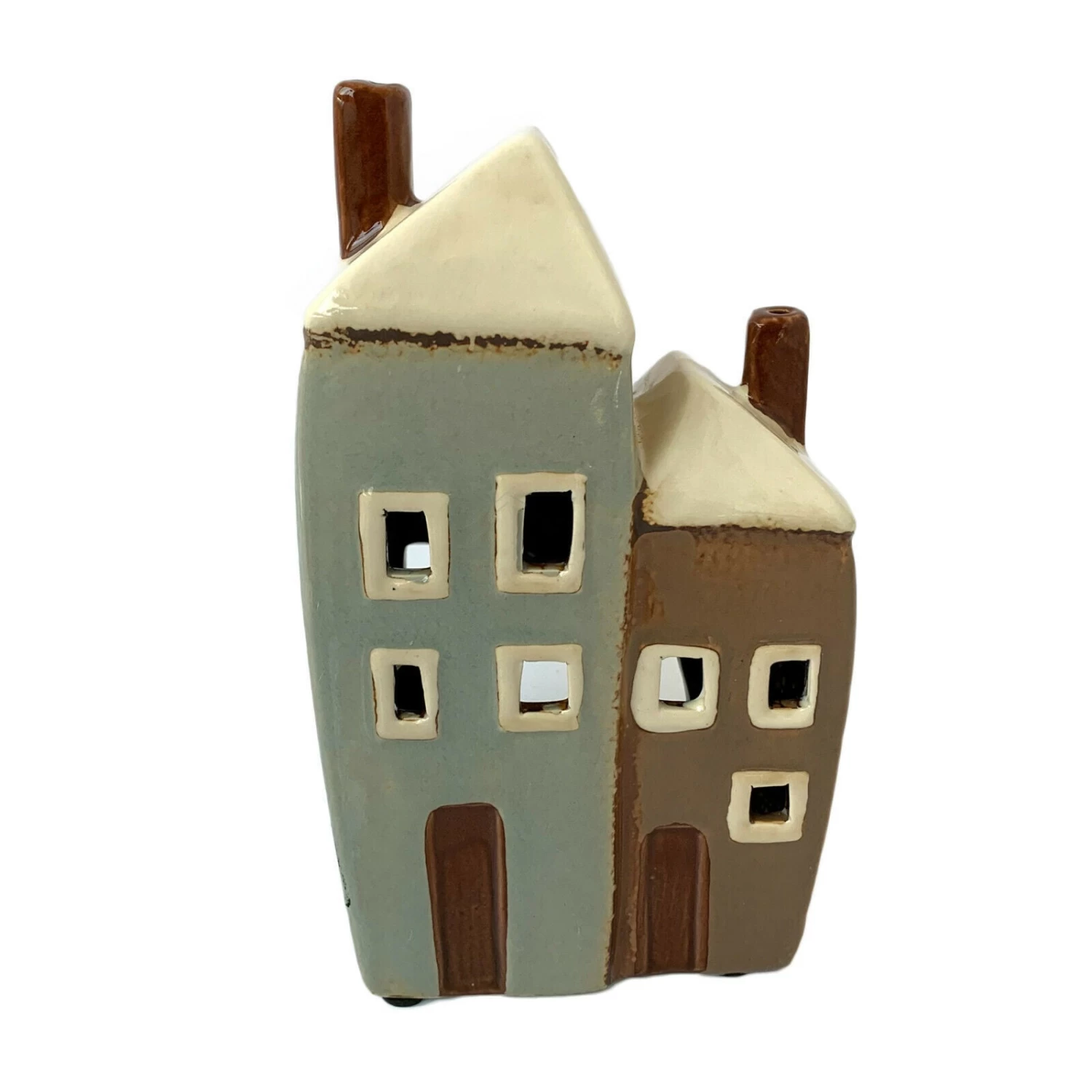 Darthome Limited Ceramic 2 Houses Tea Light Holder 9 Darthome Limited Ceramic 2 Houses Tea Light Holder - Image 7