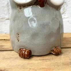 Darthome Limited Speckled Ceramic Owl Planter 9 Darthome Limited Speckled Ceramic Owl Planter -Décor Dreams Shop 87