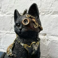Darthome Limited Black Steampunk Sitting Cat Ornament -Décor Dreams Shop 87 8854c6b7 cba2 4871 bf0c 37eb67c35ee9