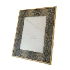 Darthome Limited 5x7" Faux Gold Snakeskin Photo Frame -Décor Dreams Shop 89copy
