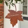 Darthome Limited Ready To Rust My Happy Place Falling Leaf Art -Décor Dreams Shop FallingLeaves MyHappyPlace Rusty2copy2