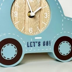 Darthome Limited Blue Car Childrens Clock -Décor Dreams Shop FullSizeRender 34.JPEGcopy3