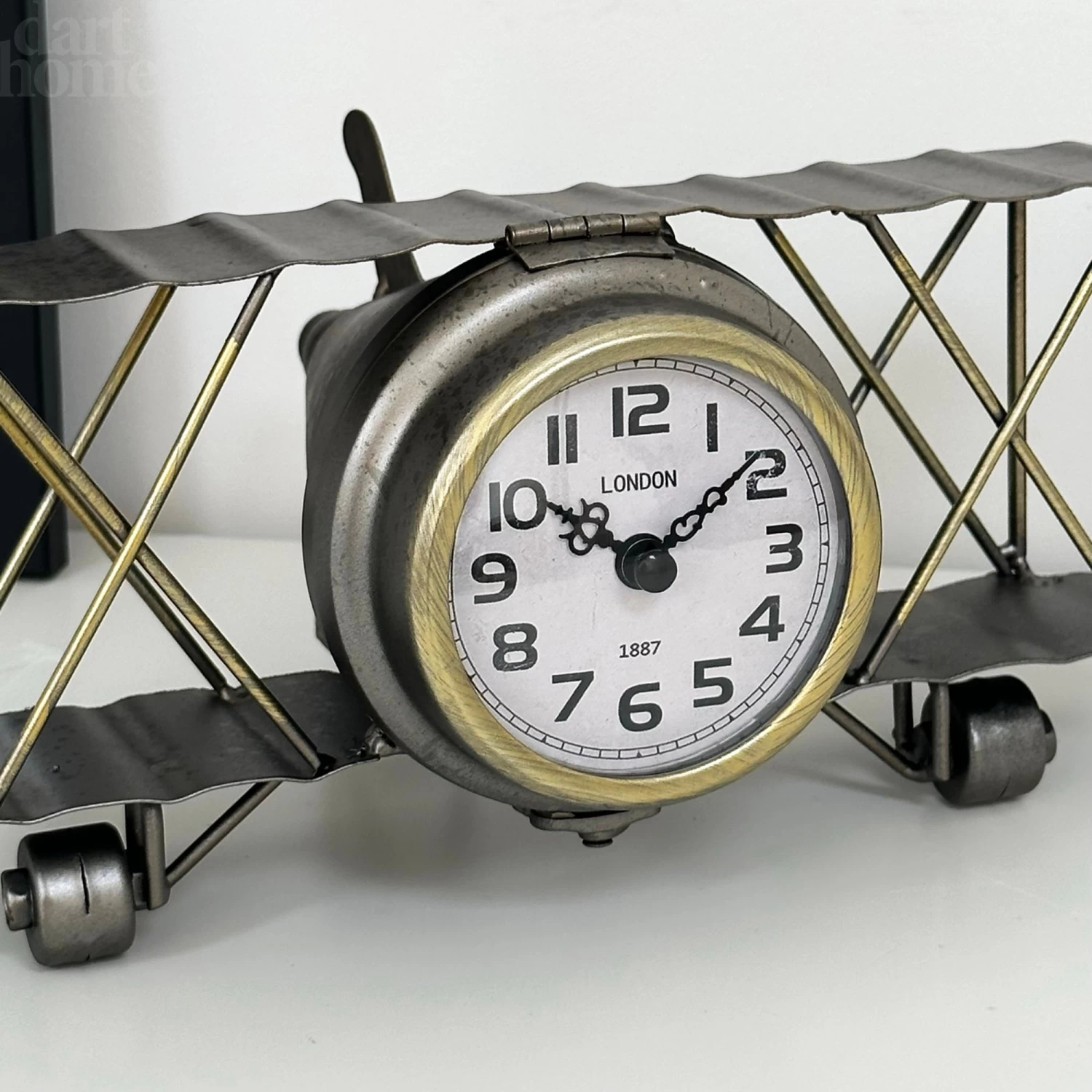 Darthome Limited Silver Aeroplane Clock 5 Darthome Limited Silver Aeroplane Clock - Image 3