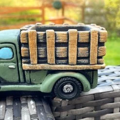 Darthome Limited Cement Green Farm Truck Planter Small -Décor Dreams Shop IMG 2701.JPEG edited76