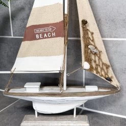 Darthome Limited Large Natural Sailing Model Ornament -Décor Dreams Shop IMG 3832