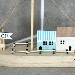Darthome Limited Wooden Brown Boat Houses Ornament -Décor Dreams Shop IMG 3861