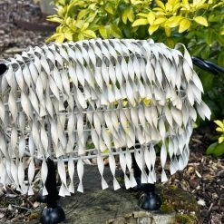 Darthome Limited White Metal Garden Sheep Statue -Décor Dreams Shop IMG 4893 JPEG