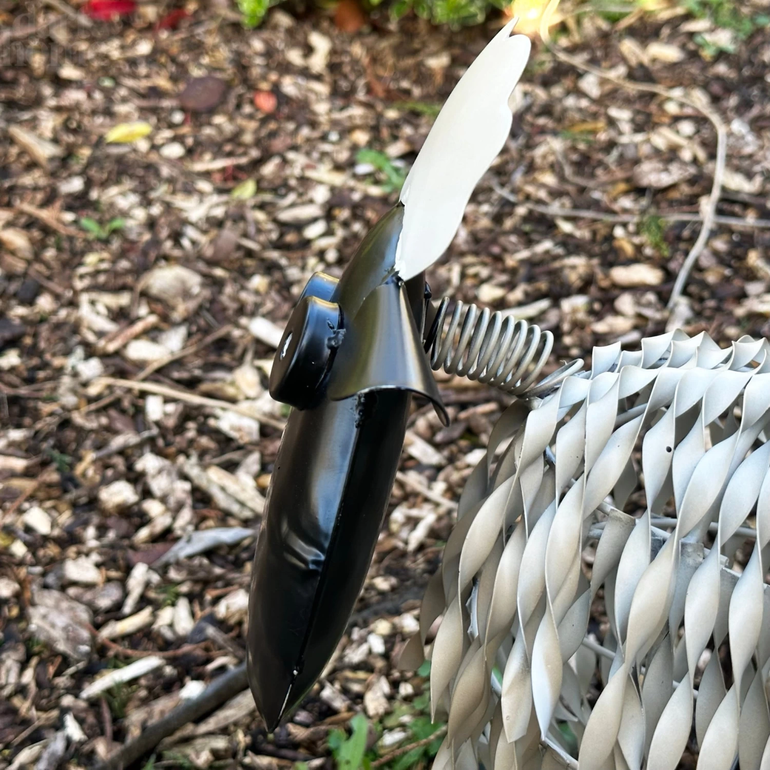 Darthome Limited White Metal Garden Sheep Statue Large 8 Darthome Limited White Metal Garden Sheep Statue Large - Image 6