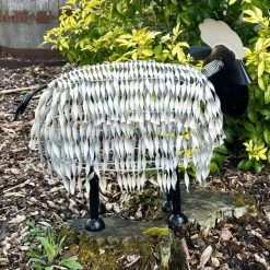 Darthome Limited White Metal Garden Sheep Statue Large 16 Darthome Limited White Metal Garden Sheep Statue Large -Décor Dreams Shop IMG 4908 JPEG