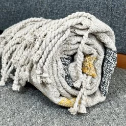 Darthome Limited Striped Cotton Throw 130x170cm 13 Darthome Limited Striped Cotton Throw 130x170cm -Décor Dreams Shop IMG 5255 JPEG