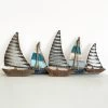 Darthome Limited Wood & Metal Sailing Boat Wall Art 63cm