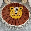 Darthome Limited Tufted Cotton Lion Floor Rug With Tassels -Décor Dreams Shop IMG 5458 JPEG