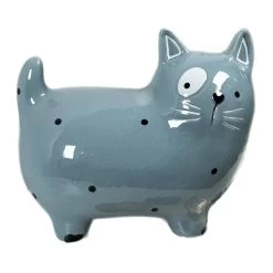 Darthome Limited Ceramic Blue Cat Money Box -Décor Dreams Shop IMG 5616.JPEGcopy